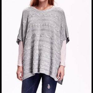 Old Navy cable knit Cape